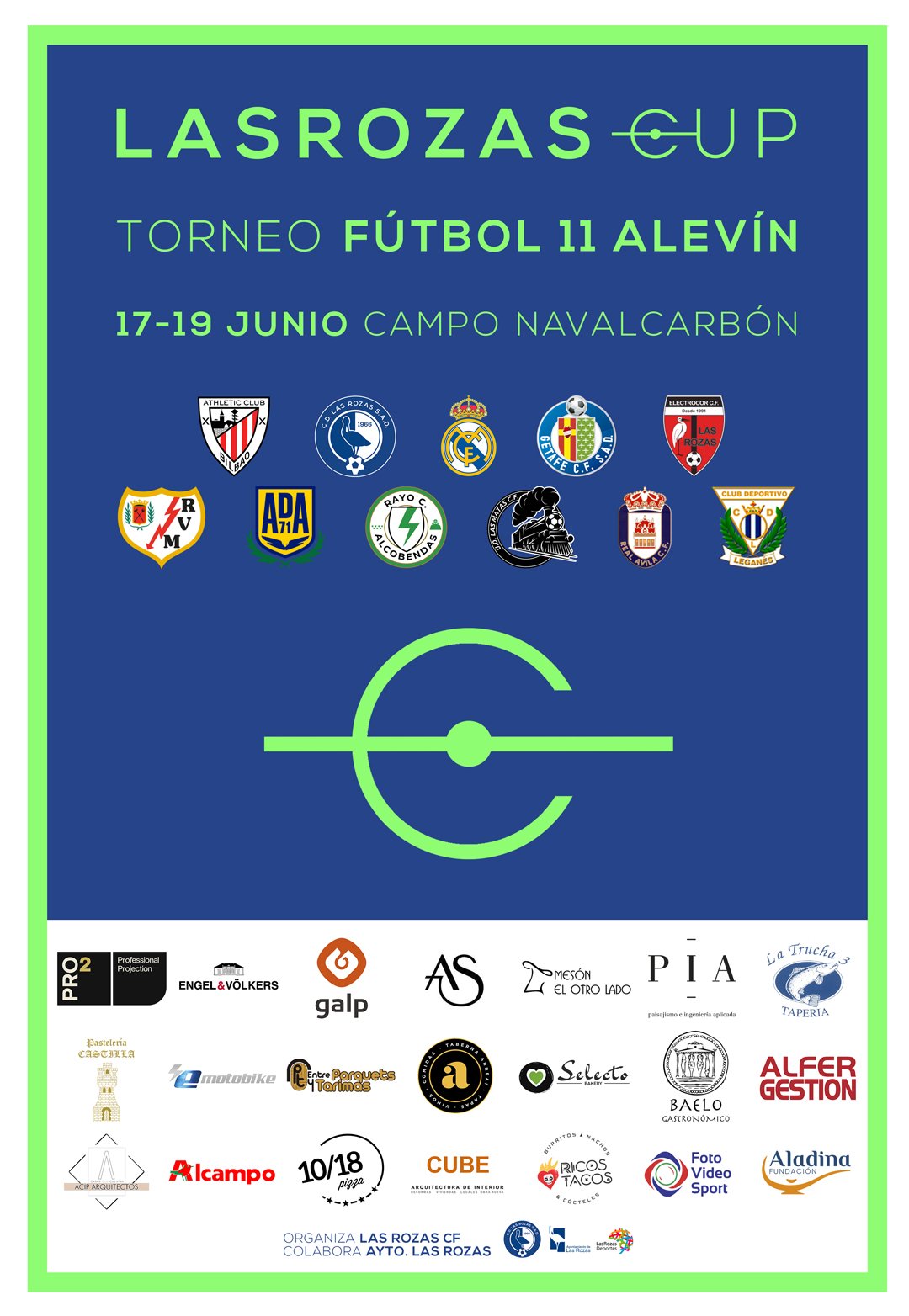 Las Rozas CUP – Torneo Futbol 11 Alevín – 17-19 junio – Campo Navalcarbón